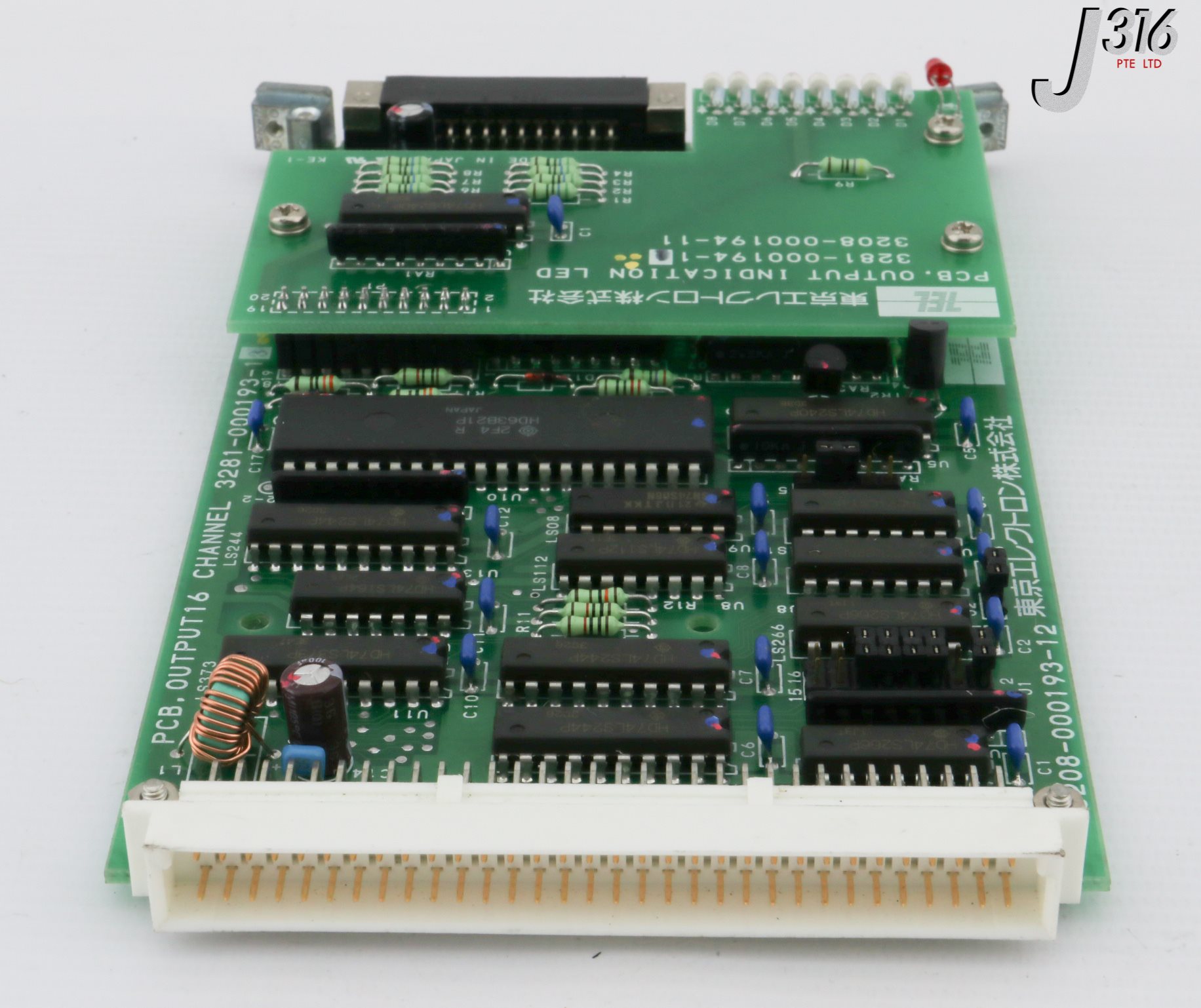 その他 No.61 30508 TEL PCB, OUTPUT16 CHANNEL W/ O/P INDN LED 3281-000194-11
